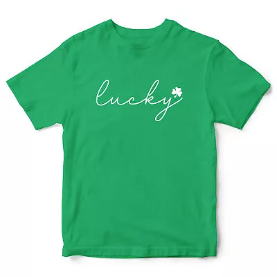 Buy Lucky Kids T Shirt Shirt St Patricks Day Country Irish Saint Paddys Ireland S... • 12.99£