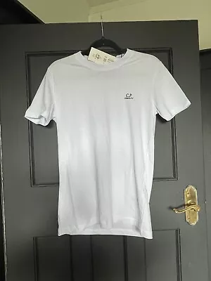 Buy Cp Company T Shirt Small White Mens • 65£