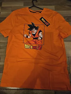 Buy Dragonball Z  Men's T-shirt Size L Anime Goku New • 8£