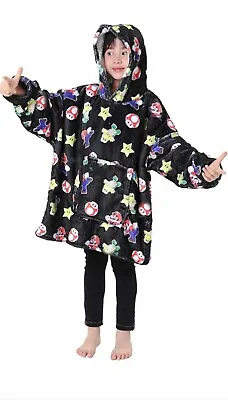 Buy Mario Winter Hoodie Size 7-13  • 6.50£