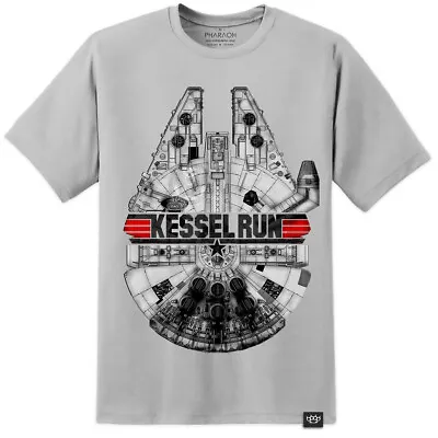 Buy Star Wars KESSEL RUN Top Gun Style T Shirt Chewbacca Last Jedi Boba Fett Sith • 19.99£