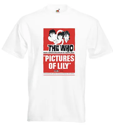 Buy The Who Pictures Of Lily T Shirt Pete Townshend Roger Daltrey Keith Moon The Ox • 13.95£