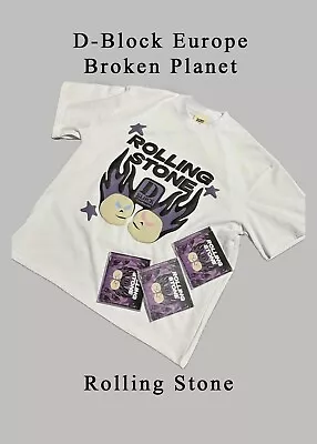 Buy 🔥 Broken Planet D-Block Europe Rolling Stone T-Shirt - Size S • 65£