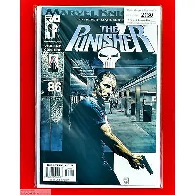 Buy Punisher # 9   1 Marvel Knights Comic Book Issue Comic Bag And Board (Lot 2130 • 8.50£