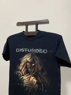 Buy Disturbed L BLACK Tour T Shirt Short Sleeve 2 Sided Mens IMMORTALIZED • 27.74£