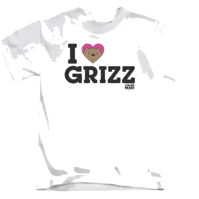 Buy We Bare Bears Heart Grizz - Kid's T-Shirt • 19.84£
