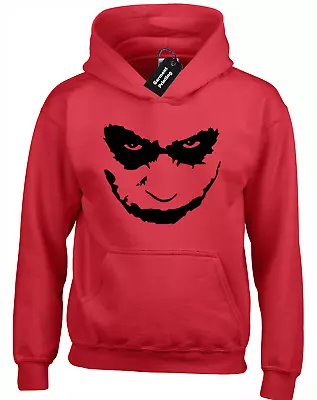 Buy Joker Face Kids Childrens Hoody Hoodie Dark Knight Bat Funny Man Boys Top • 14.99£
