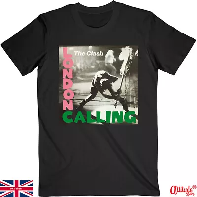 Buy The Clash-London Calling-Official-Unisex T Shirt-The Clash-Clash London Calling • 19£