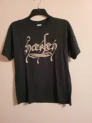 Buy Haerken Logo Green Shirt Size L Death Metal Soilwork Insomnium Amorphis • 10£