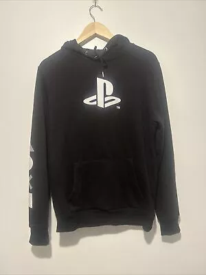 Buy 2007 PlayStation Difuzfd Official Merchandise Black Pullover Logo Hoodie Size M • 9.99£