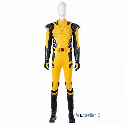 Buy 2023 Deadpool 3 Wolverine Bodysuit Vest Outfits Cosplay Halloween Men's Clothing • 260.91£
