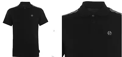 Buy Philipp Plein Iconic Cult Tape Polo Shirt T-Shirt Top New S • 162.31£