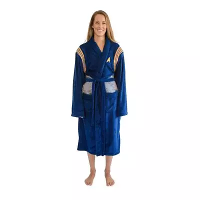 Buy Star Trek: Discovery Bathrobe For Adults One Size Fits Most • 65.14£