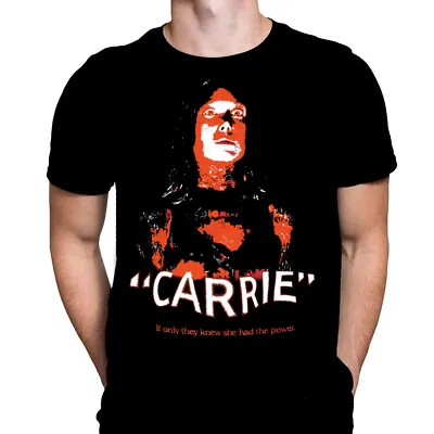Buy Carrie  - Classic 70's Horror Movie /  Stephen King / Blood / Film T-Shirt • 20.95£