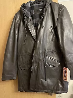 Buy 5XL Brown Leather Jacket Still With Tags 🏷️ On Womens  • 12.50£