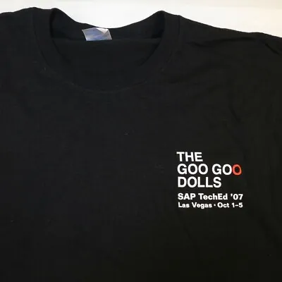 Buy THE GOO GOO DOLLS CONCERT TOUR Las Vegas TEE T SHIRT Mens XL Black  • 12.28£