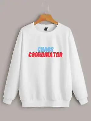 Buy Chaos Coordinator Mom Happy Mothers Day Top Funny Humour Adult Sweatshirt Jumper • 16.99£
