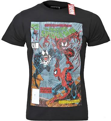 Buy Spider-Man Vol. 1 T Shirt Official Comic Cover No. 362 Venom Carnage New Marvel • 13.99£