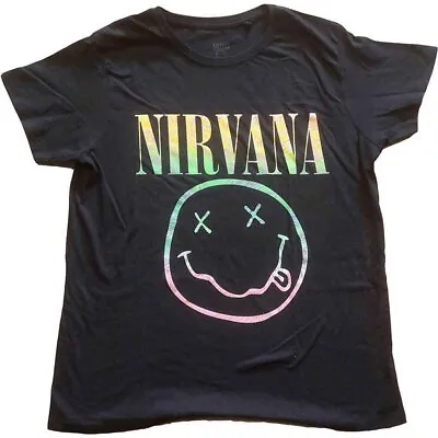 Buy Nirvana Sorbet Ray Smile Boyfriend Fit T Shirt • 14.93£