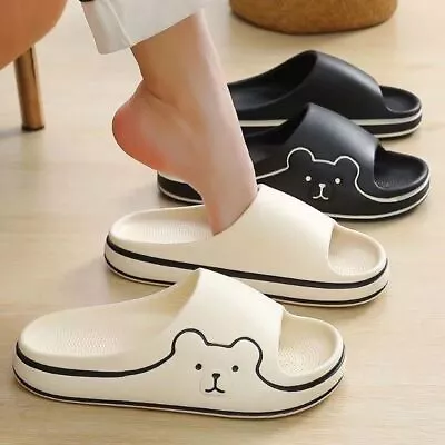 Buy Bathroom Sliders Shoes Women Slippers Summer Cute Couple Slipper Antiskid UK • 9.45£