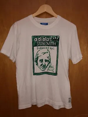 Buy Adidas Stan Smith T-shirt White Green Small Pharrell Star Wars Run Dmc  Free P&p • 19.99£