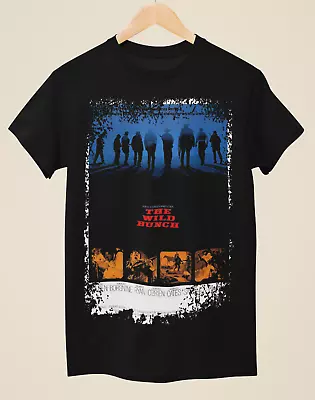 Buy The Wild Bunch - Western Movie Poster Inspired Unisex Black T-Shirt • 14.99£