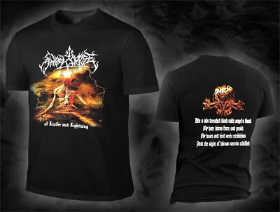 Buy Angelcorpse - Of Lucifer And Lightning (T-Shirt), Größe XL, NEW, Neuware • 14.62£