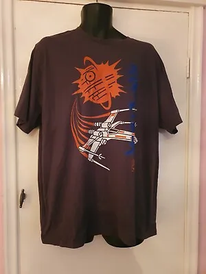 Buy Star Wars T Shirt Size Xxl Logo On Front Good Condition  Bx3 Cotton • 6.99£