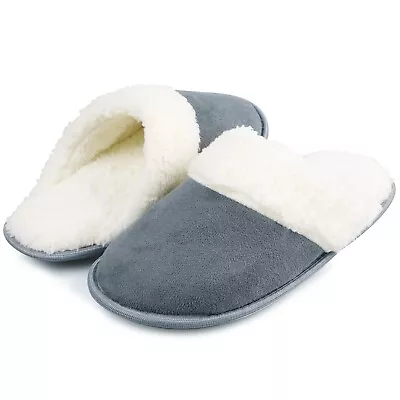 Buy Riemot Women's Slippers Memory Foam Fluffy Winter Warm Soft Bedroom Slippers • 5.99£