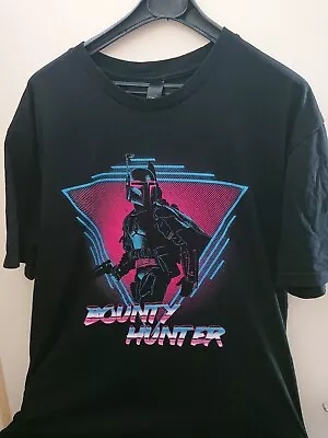 Buy Boba Fett Bounty Hunter T-Shirt Star Wars Large Men • 5£