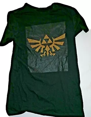 Buy Legend Of Zelda T-Shirt Men's Hyrule Crest Print  Size S. Small • 9.77£