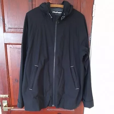 Buy Rohan Strider Multiflex Water-Resistant Softshell Jacket Black Size Large.  • 8£