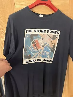 Buy Vintage Retro The Stone Roses Adored T-shirt Tee XL 90s • 18£