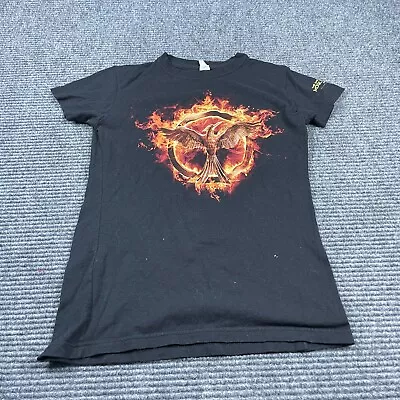 Buy The Hunger Games T-Shirt Short Sleeve Graphic Tee Small • 9.44£
