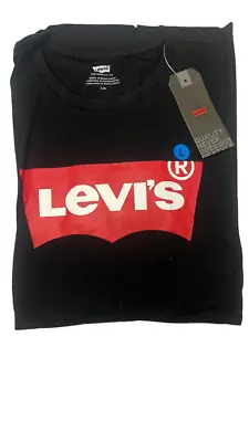 Buy Levi's Mens Long Sleeve T-Shirt Regular Fit Batwing Graphic Logo Casual Tee Top • 15.99£
