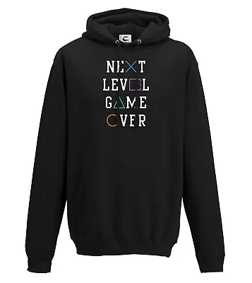 Buy Gamer Gaming Hoodie Next Level Game Over Jumper Gift All Sizes Adults & Kids • 17.99£