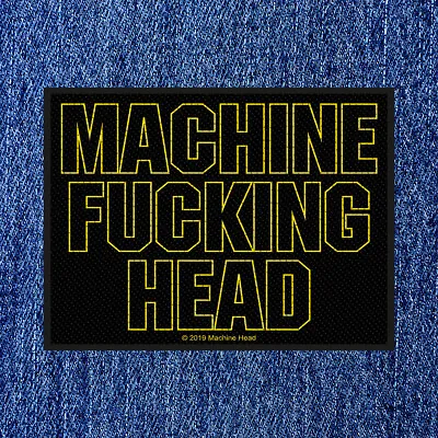 Buy Machine Head - Machine Fucking Head (new) Sew On Patch Official Band Merch • 4.75£