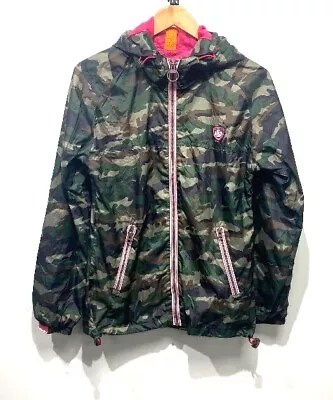 Buy Ladies Superdry Sport Camouflage Jacket In Medium Cg Bd4 • 7.99£