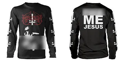 Buy Marduk - F*** Me Jesus (Black) (NEW MEDIUM MENS LONG SLEEVE SHIRT) • 23.20£