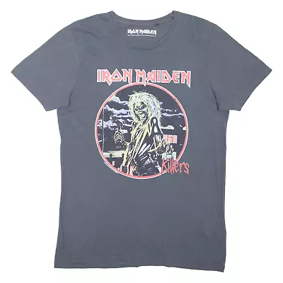 Buy IRON MAIDEN Killers Mens Band T-Shirt Black S • 19.99£