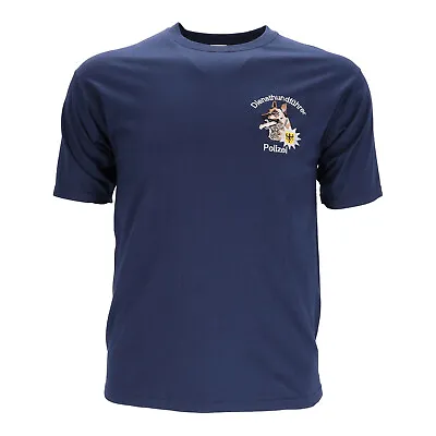 Buy Service Dog Guide Dark Blue With Embroidered T-Shirt XS To 5XL • 17.27£