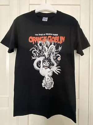 Buy Orange Goblin ‘10 Years Of Drunken Horror’ Tshirt. Brand New. Rare • 15£