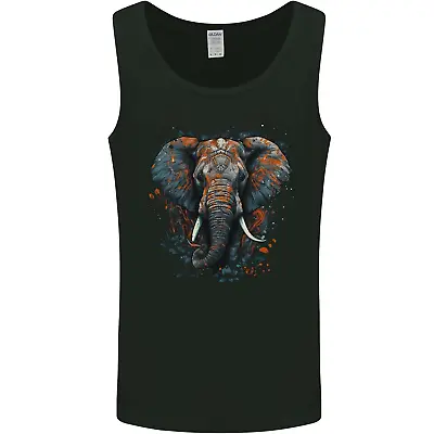 Buy Abstract Elephant Mens Vest Tank Top • 10.99£