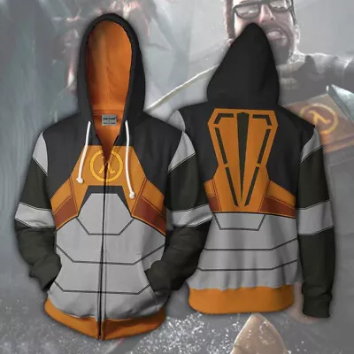 Buy Game Half-Life Source GoldSrc Hoodie Pullover Sweatshirt Jacket Cosplay Costume • 21.59£