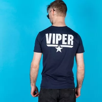 Buy Official Men's Top Gun Viper T-Shirt : M,L,3XL,4XL • 22.99£