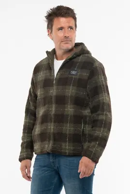 Buy Mens J.J Willis Green Sherpa Check Fleece Lined Lumberjack/Jacket • 21.95£
