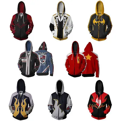 Buy Tekken 3D Hoodies Cosplay MishimaKazuya Sweatshirt Mens Jacket Coat Costumes New • 14.40£