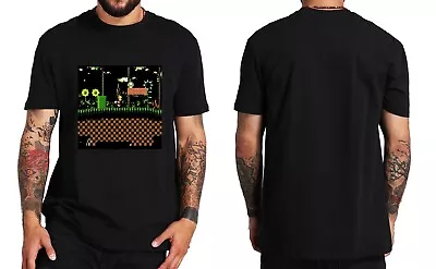 Buy Premium Quality Sonic/Mario T-Shirt Sega Nintendo Era 100% Cotton • 14.99£