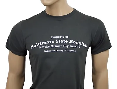 Buy The Silence Of The Lambs Inspired Mens Film T-shirt- Baltimore State Hospital • 15£