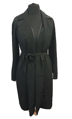 Buy Noisy May Trevor Drape Jacket LONG Black WOMENS Size XS REF -| • 65.99£